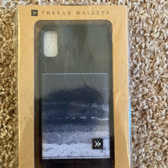 thread wallet Accessories - BRAND NEW iPhone X/XS thread wallet phone case